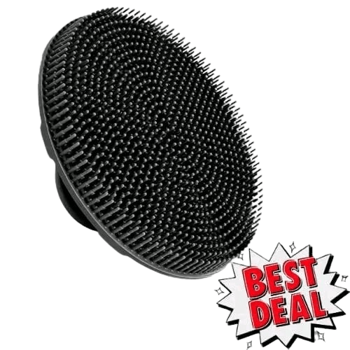 Combo Body Brush With Hair Scalp Massager