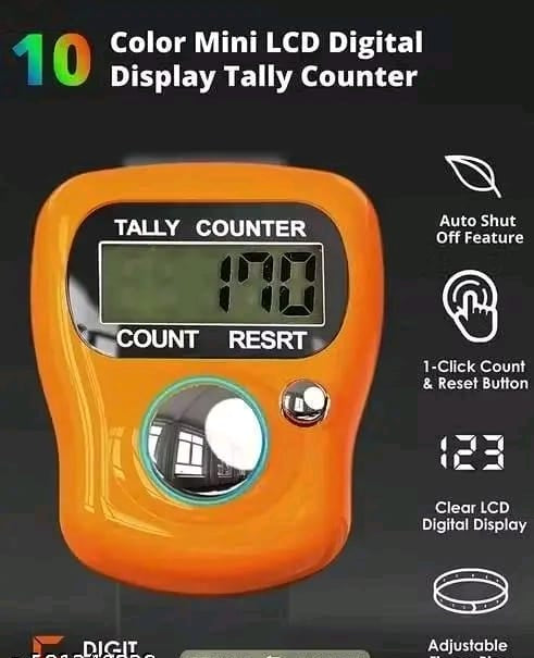 Plastic Portable Jap Counter Pack of 2