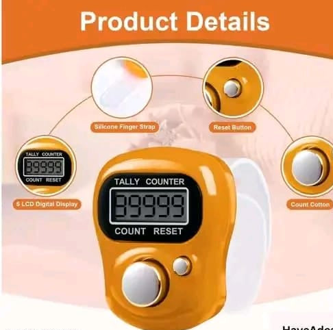 Plastic Portable Jap Counter Pack of 2